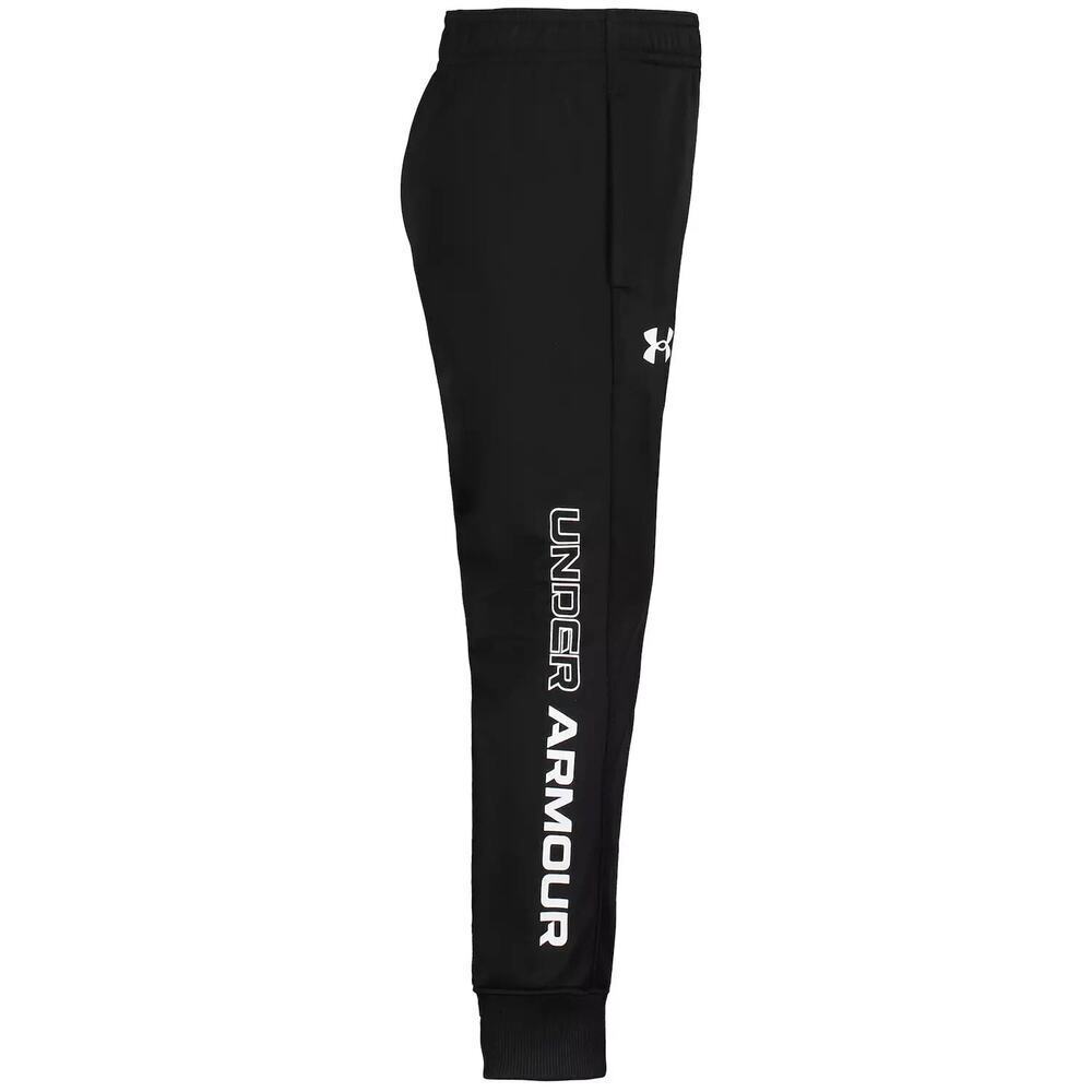 Under Armour UA Boys Brawler Joggers Athletic Pants Black Size 4 New